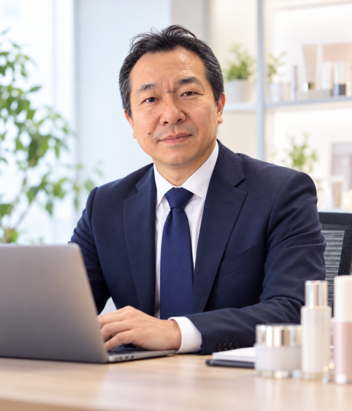 化粧品ECの社外EC責任者 安倉秀人